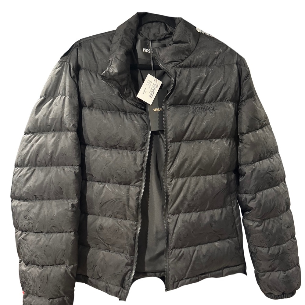 Versace Black Embroidered Jacket